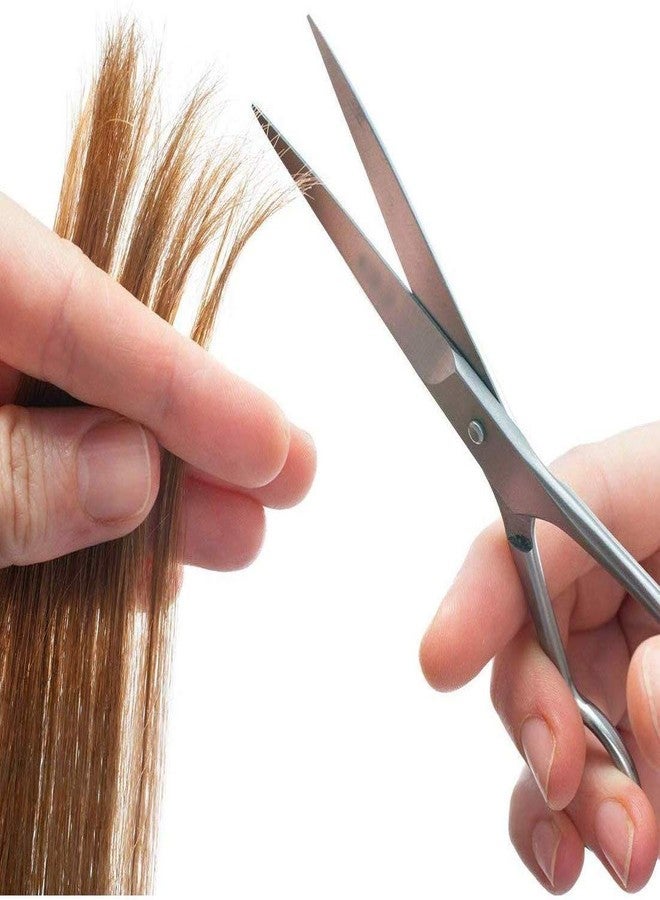 DANIAL 6" Scissors for Hair Cutting and Styling Professional Barber Scissors Stainless Steel Home & Personal Hair Cutting Tool Sand Finish - Image 4