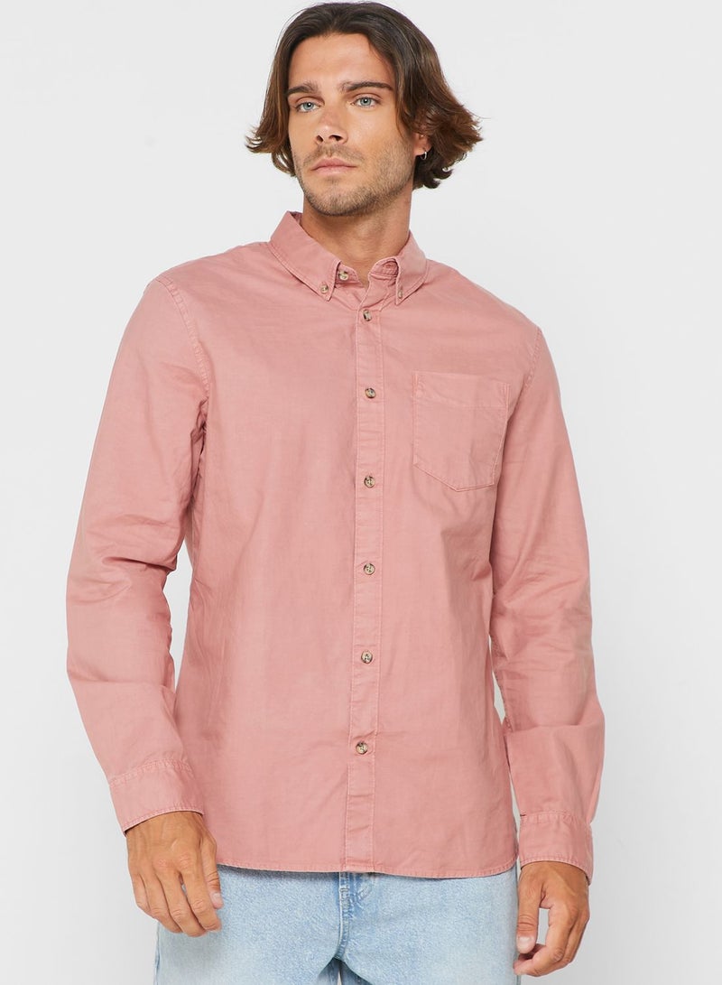 ماركس وسبنسر قميص أنيق أساسي بقصة عادية - Image 1