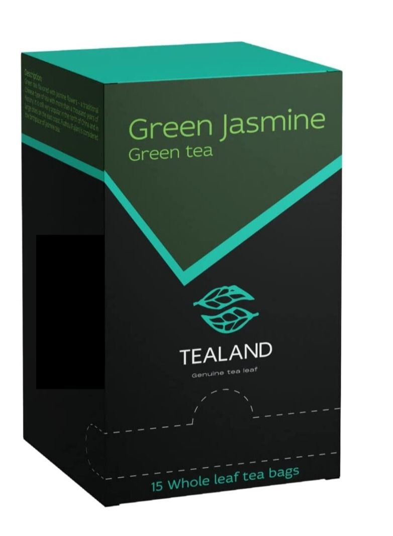 تيلاند 15 كيس كيس من الياسمين الأخضر مالتي وغني 100٪ مكونات طبيعية غنية بمضادات الأكسدة تساعد في القضاء على الهدوء والتهدئة تيسان - Image 1