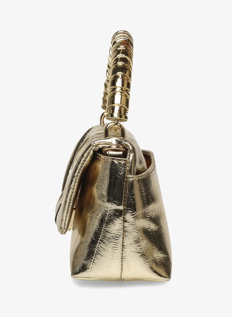 Steve Madden  Baprile Women's Gold Satchel Bag for Women | Best Price UAE
