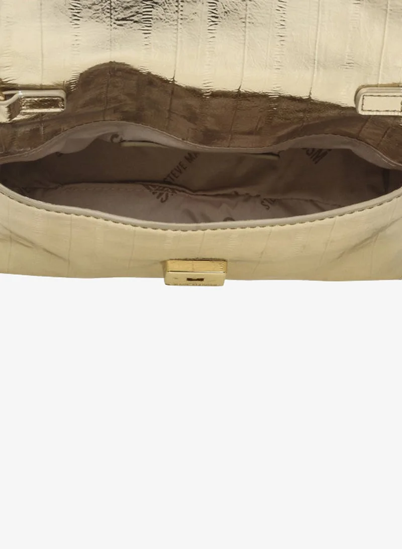 Steve Madden  Baprile Women's Gold Satchel Bag for Women | Best Price UAE