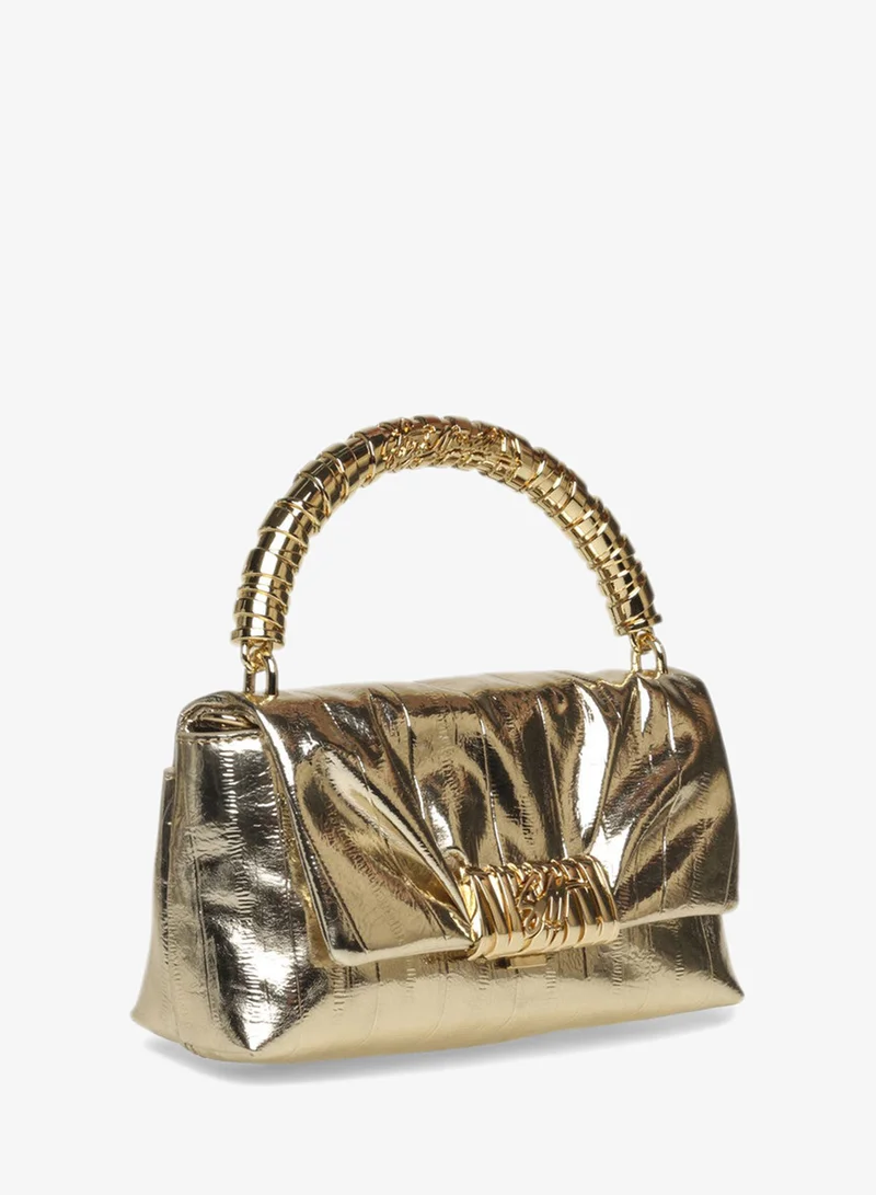 Steve Madden  Baprile Women's Gold Satchel Bag for Women | Best Price UAE