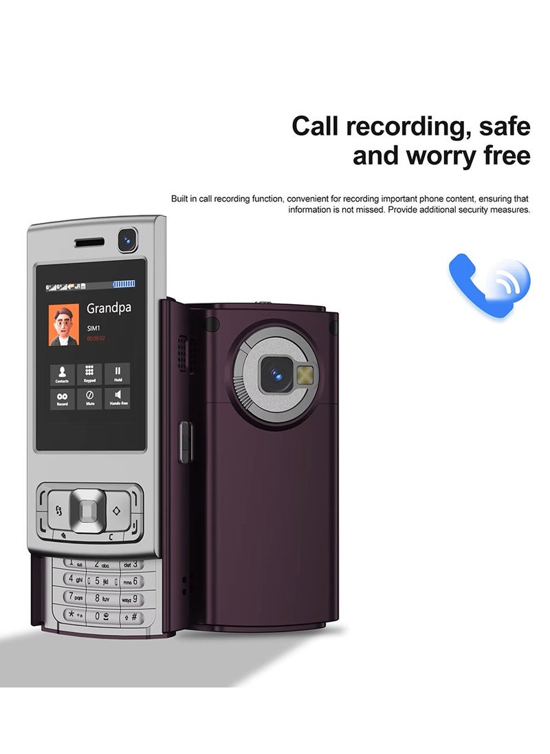 Hope - Hope N95Pro Dual SIM Mobile Phone, 2.0 Inch Screen, 1000mAh Battery, 2G Network Support, MP4/MP3 Player, Bluetooth, Radio, Social Networking - Image 1