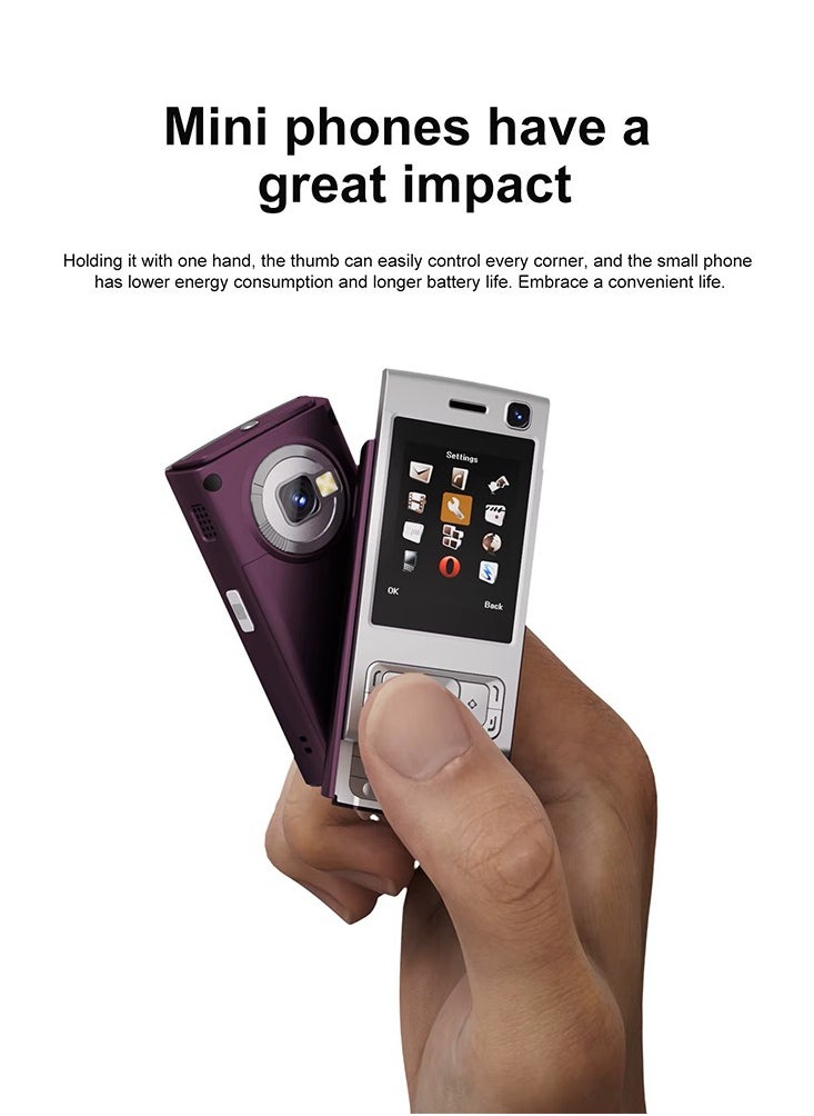 Hope - Hope N95Pro Dual SIM Mobile Phone, 2.0 Inch Screen, 1000mAh Battery, 2G Network Support, MP4/MP3 Player, Bluetooth, Radio, Social Networking - Image 1