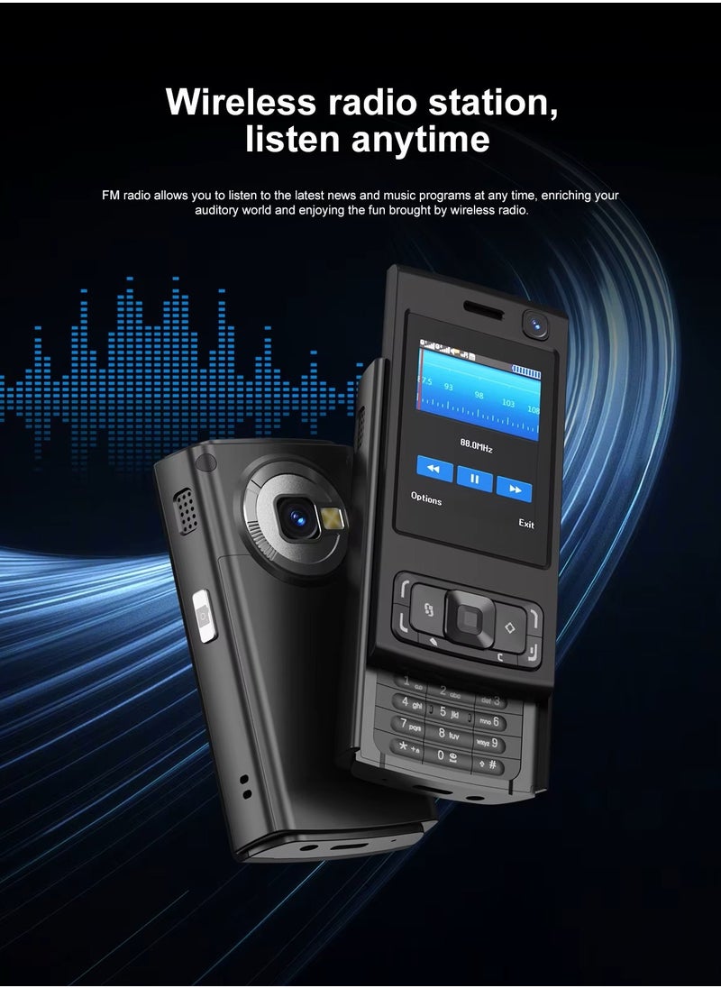 Hope - Hope N95Pro Dual SIM Mobile Phone, 2.0 Inch Screen, 1000mAh Battery, 2G Network Support, MP4/MP3 Player, Bluetooth, Radio, Social Networking - Image 1