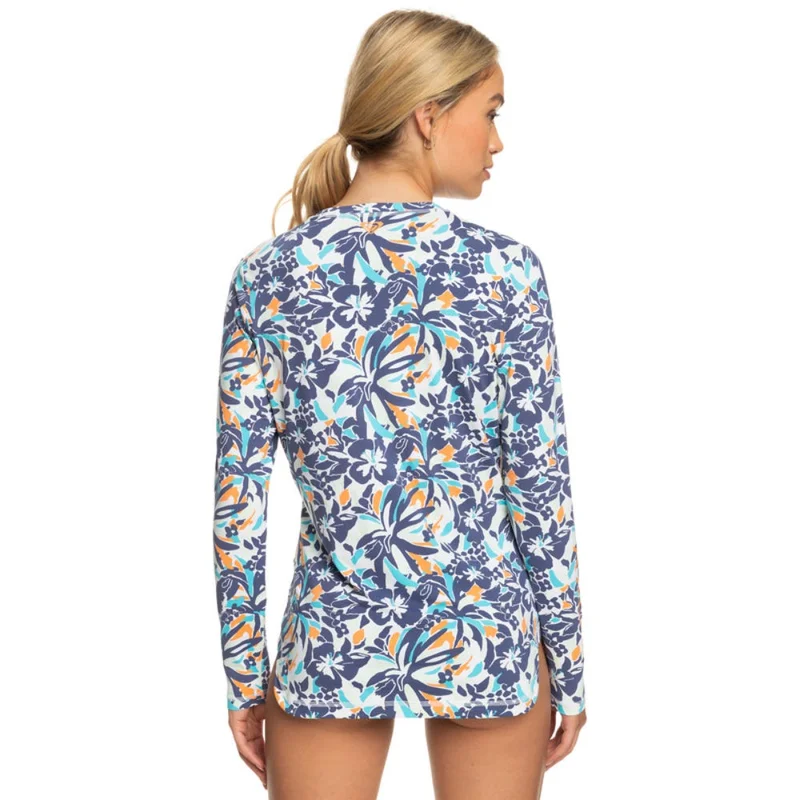روكسي Sea Skippin Long Sleeve Upf 50 Rashguard - Women