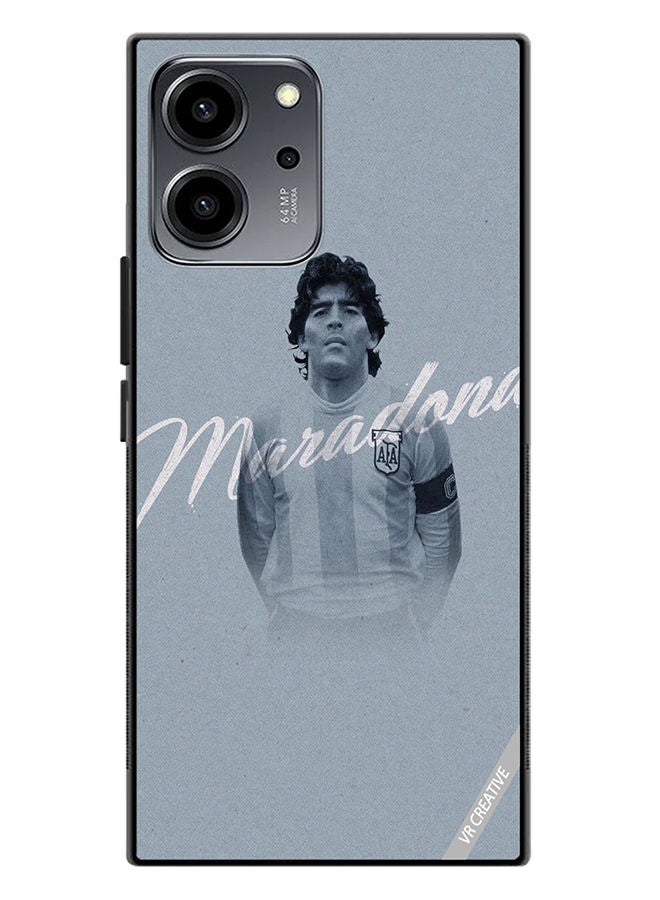 VR CREATIVE Protective Case Cover For Honor 80 SE Maradona Design Multicolour - Image 1