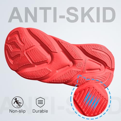AnyuTech Recovery Slides for Men and Women - Orthopedic Sandals with Arch Support & Thick Cushion, Plantar Fasciitis Slippers, Lightweight Non-Slip Slides for Post-Workout Recovery - Image 5