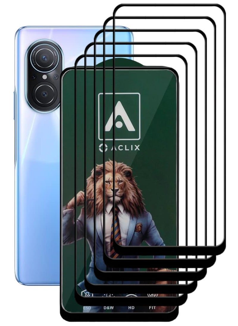 أكاليكس 5 قطع، حماية شاشة،  لهاتف هواوي نوفا 9 SE  ، جودة ممتازة. - Image 1