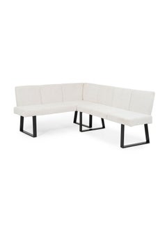 Glanz Dining Bench Corner - Creame