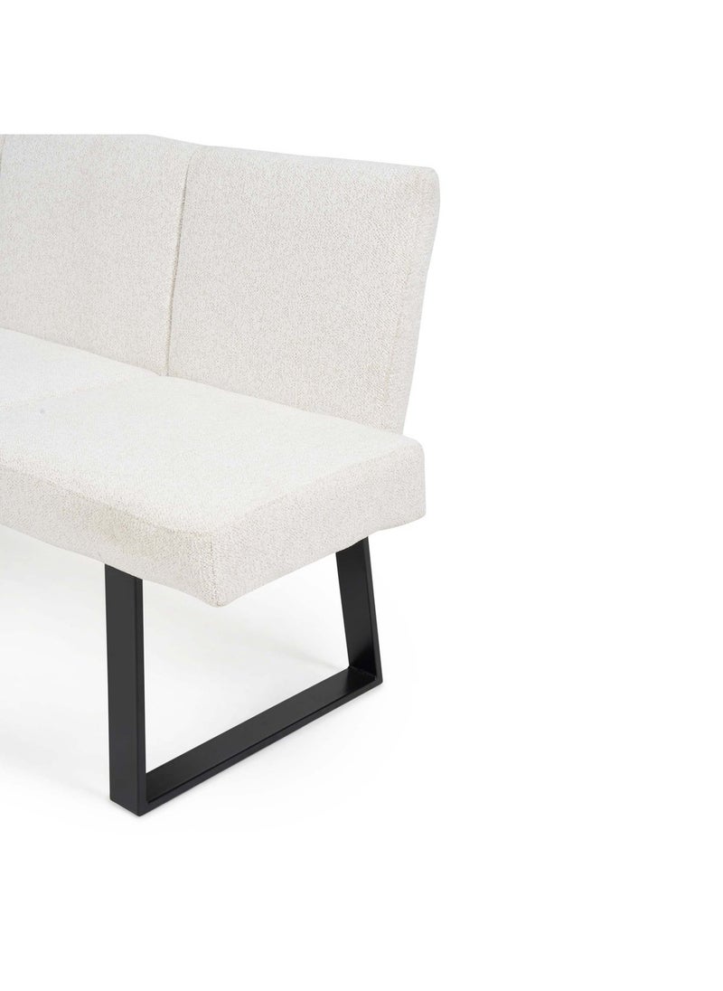 Pan Home - Glanz Dining Bench Corner - Creame - Image 1