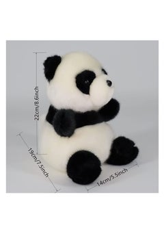 Y&D Panda Stuffed Animals Plush, 8.6" Cute Plushies for Animal Themed Parties Teacher Student Award, Toys Baby, Boy, Girls, Great Nursery, Room Decor, Bed (Panda)  - Image 4