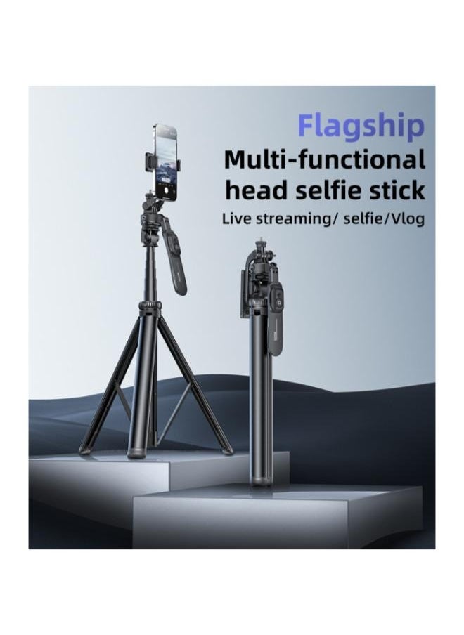 Yesido - SF17 360 Handheld Panoramic Shot Selfie Stick 2.05M Bluetooth Remote Shooting Aluminum Alloy Tripod - Image 1