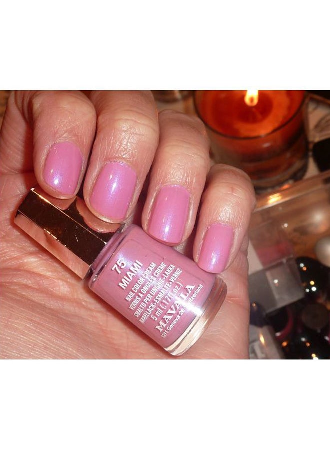 Mavala Glossy Nail Polish 75 Miami - Image 3