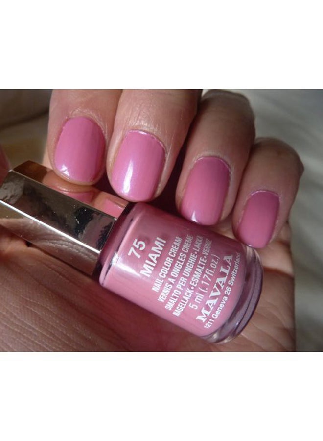 Mavala Glossy Nail Polish 75 Miami - Image 4