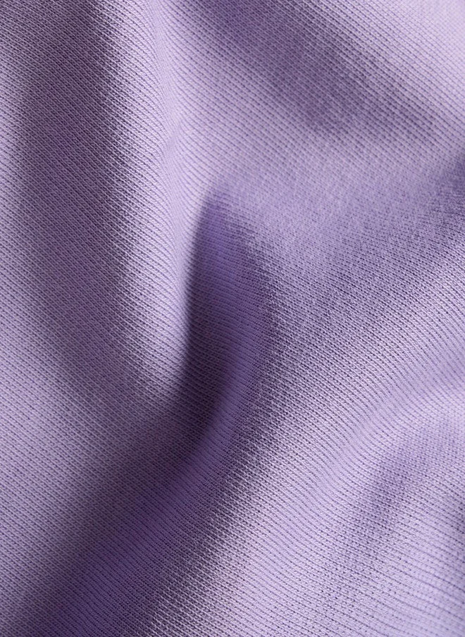 The Souled Store  The Souled Store Men's Oversized Fit Colourblocked Purple T-Shirt  | Best Price UAE