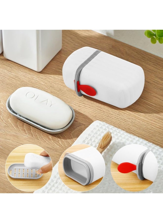 A stylish portable soap holder - your perfect companion for travel and hiking - Image 2