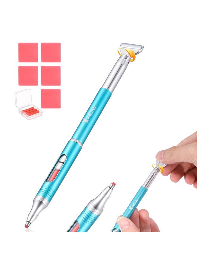 Yacig Rhinestone Picker Tool, Diamond Art Painting Dotting Pen Refillable Wax Pen for Rhinestones, Nail Rhinestone Picker Dotting Tool Nail Art DIY Decoration Tool for Diamond Art Painting DIY Craft - Image 1