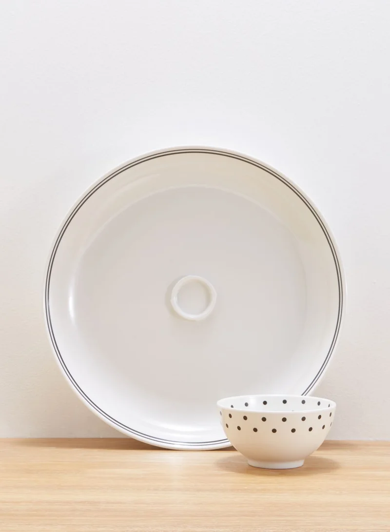 Kate Spade Raise A Glass Chip And Dip Bowl