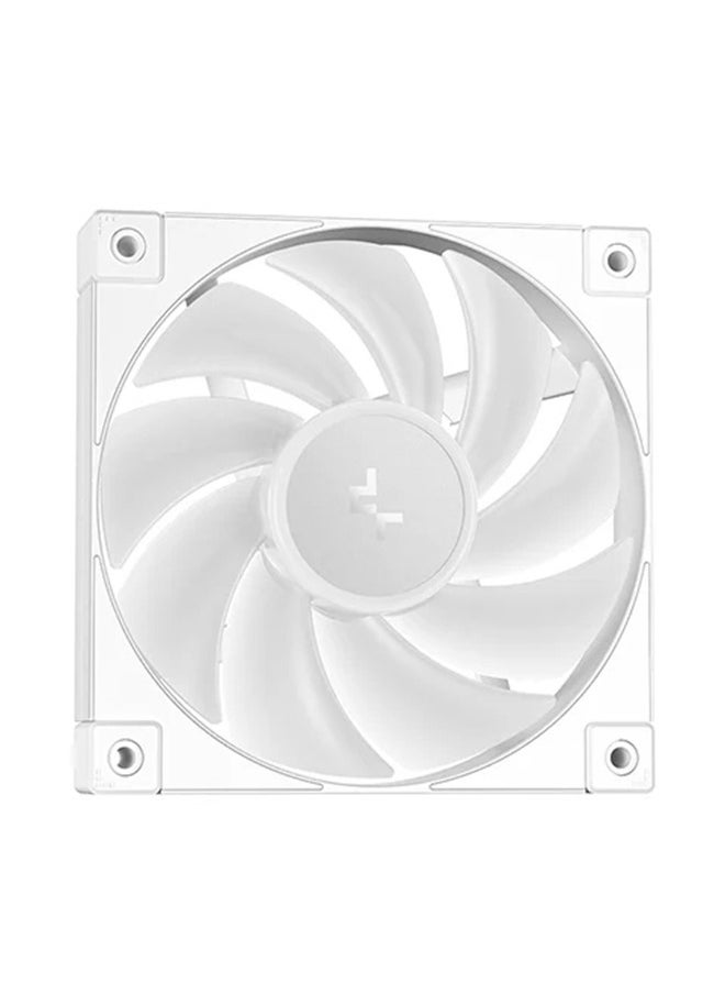 DEEPCOOL Mystique 360 ARGB Liquid CPU Cooler, 2.83" TFT LCD Display, 360mm Radiator, 120mm Fan Size, 2400 RPM Fan Speed, 72.04 CFM Airflow, Hydro Bearing Type, R-LX360-WHDSNMCP-G-1  - Image 3