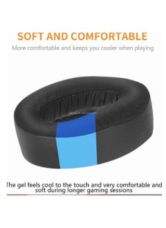 Anmi Cooling-Gel EarPads Replacement for Sony Playstation 5/PS5/Pulse 3D Wireless Gaming Headset, Soft and Comfortable Ear Cups Accessories (Black)  - Image 4