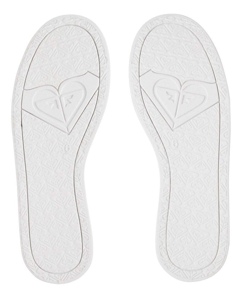 Roxy womens Minnow Slip on Shoe Sneaker, New Black, 9 US - Image 4