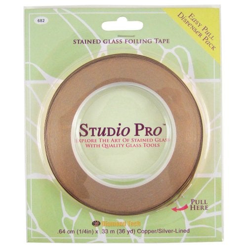 Studio Pro 1/4-Inch Silver Lined Copper Foil - Image 3