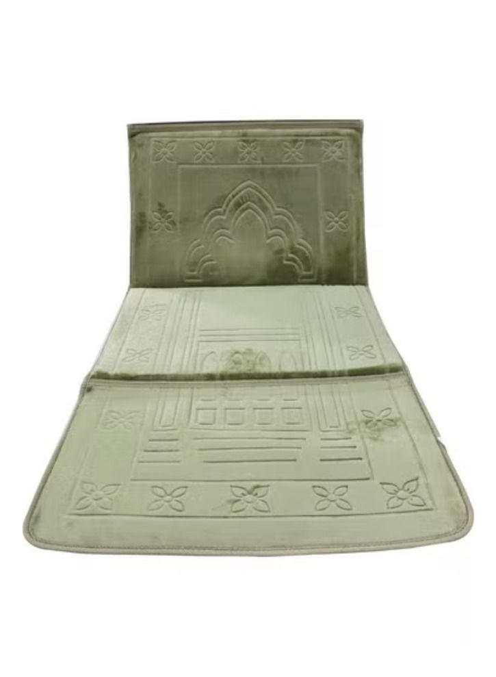 أكاليكس سجادة صلاة قابلة للطي خضراء - Image 2