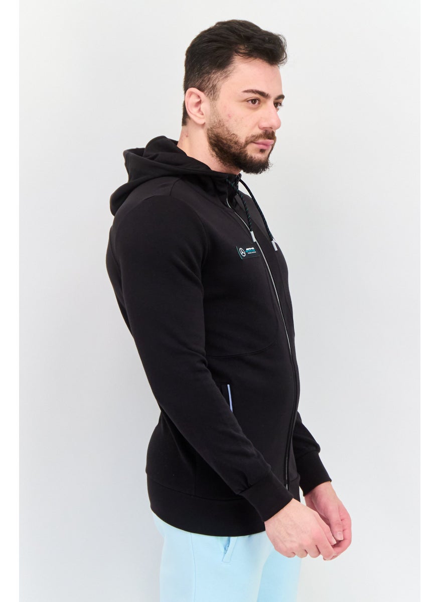 PUMA Men Sportwear Fit Brand Logo Training Jacket, Black  - Image 2