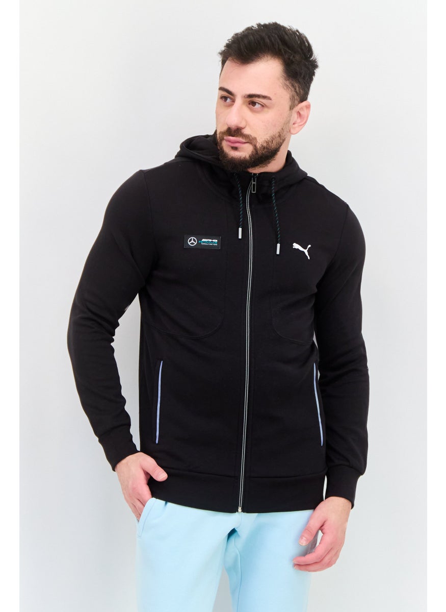 PUMA Men Sportwear Fit Brand Logo Training Jacket, Black  - Image 1
