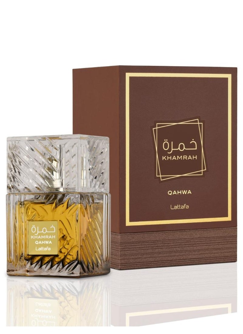 Lattafa Khamrah Qahwa For Unisex Eau De Parfume 100ml  - Image 1
