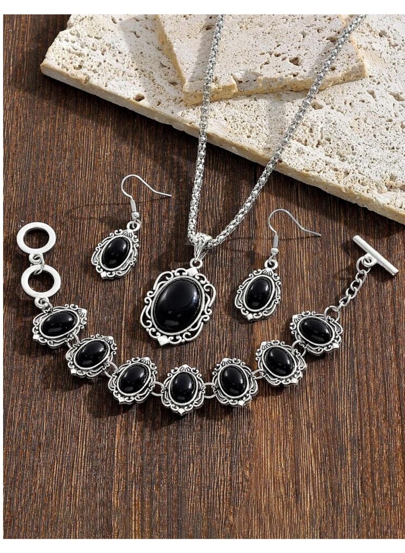 إيكوال طقم اكسسوارات نسائي تراثي أنيق وعالي الجودة - Image 1