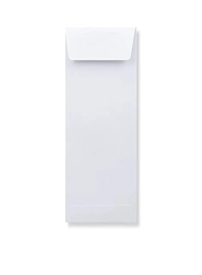 Shuban Premium White Cheque Size Paper Envelop, Thickness 80 GSM Ideal for Home Office Business Corporate Secure Mailing - 9.5" X 4.5" - (50 pcs) - Image 3