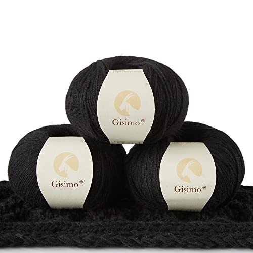 Gisimo 100% Inner Mongolian Cashmere Yarn Luxurious Hand Knitting Yarn Home Necessity for DIY Crafts - Image 1