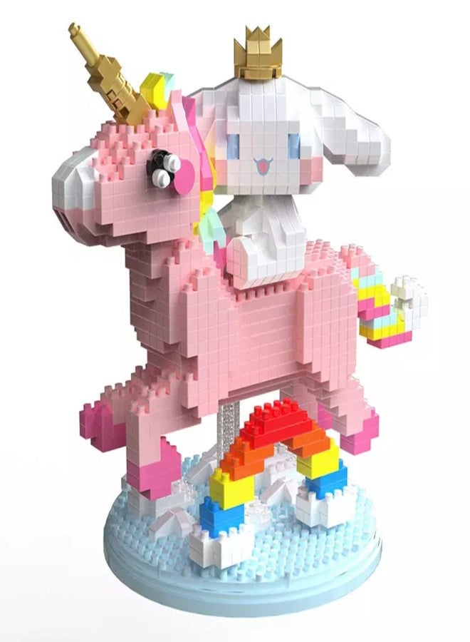 AUHORA Mini Building Blocks, Micro Blocks, White Puppy 6033, 949 Pieces, Best Gifts for 15 Years Old and Up, for Adults - Image 1
