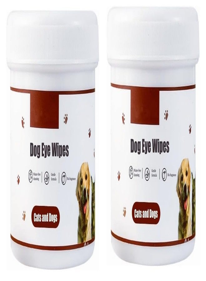 VISHARNI Pet Eye Wipes for Dogs & Cats (200 PCS) - Tear Stain Remover, Gentle Eye & Face Cleaner | Unscented, Safe for Daily Use (1) - Image 1