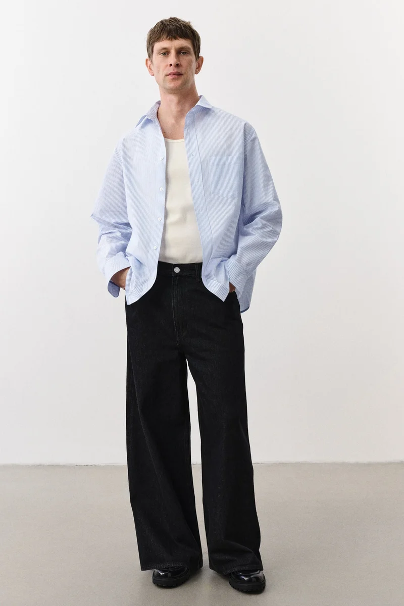 H&M Regular Fit Poplin shirt