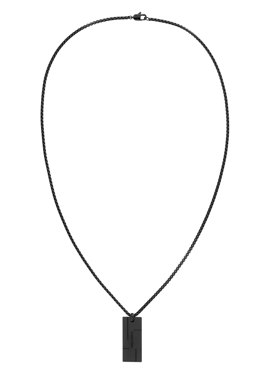 كالفن كلاين Bar Pendant Necklace