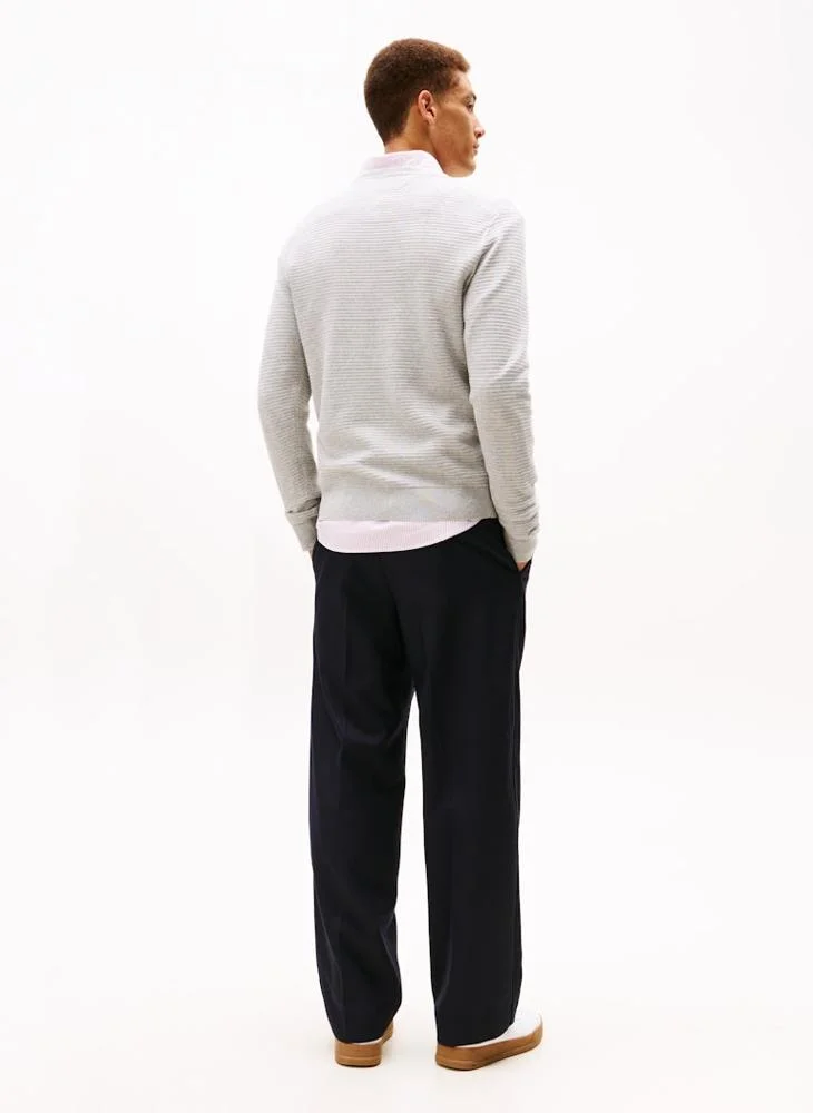 TOMMY HILFIGER Seasonal Structure Crew Neck Sweater