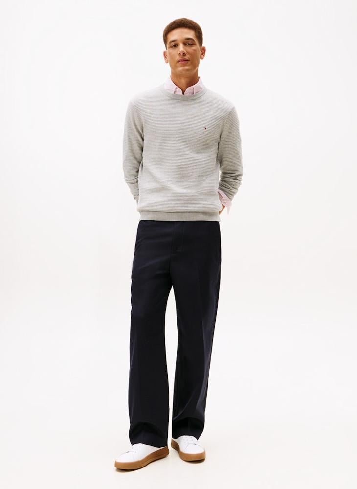 TOMMY HILFIGER Seasonal Structure Crew Neck Sweater - Image 4