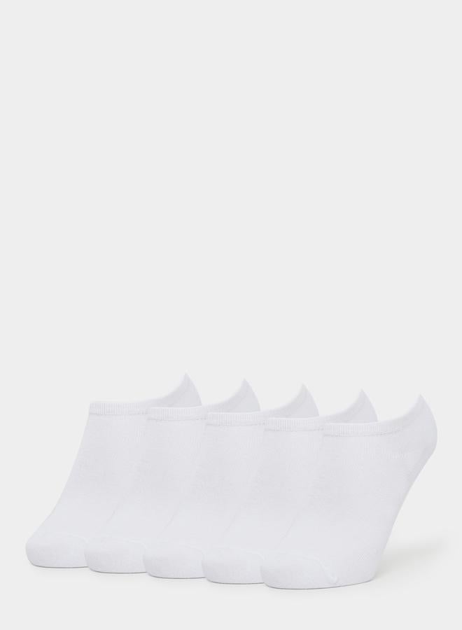 Styli Set of 5 - Solid Ankle Socks - Image 1
