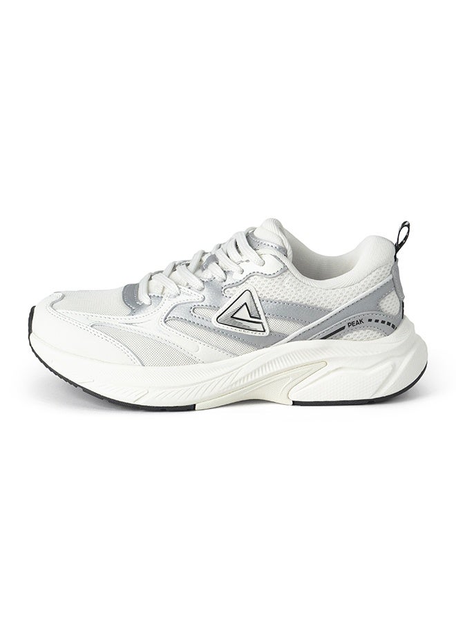 PEAK Women's Tai-Chi Running Shoes - White - Image 1