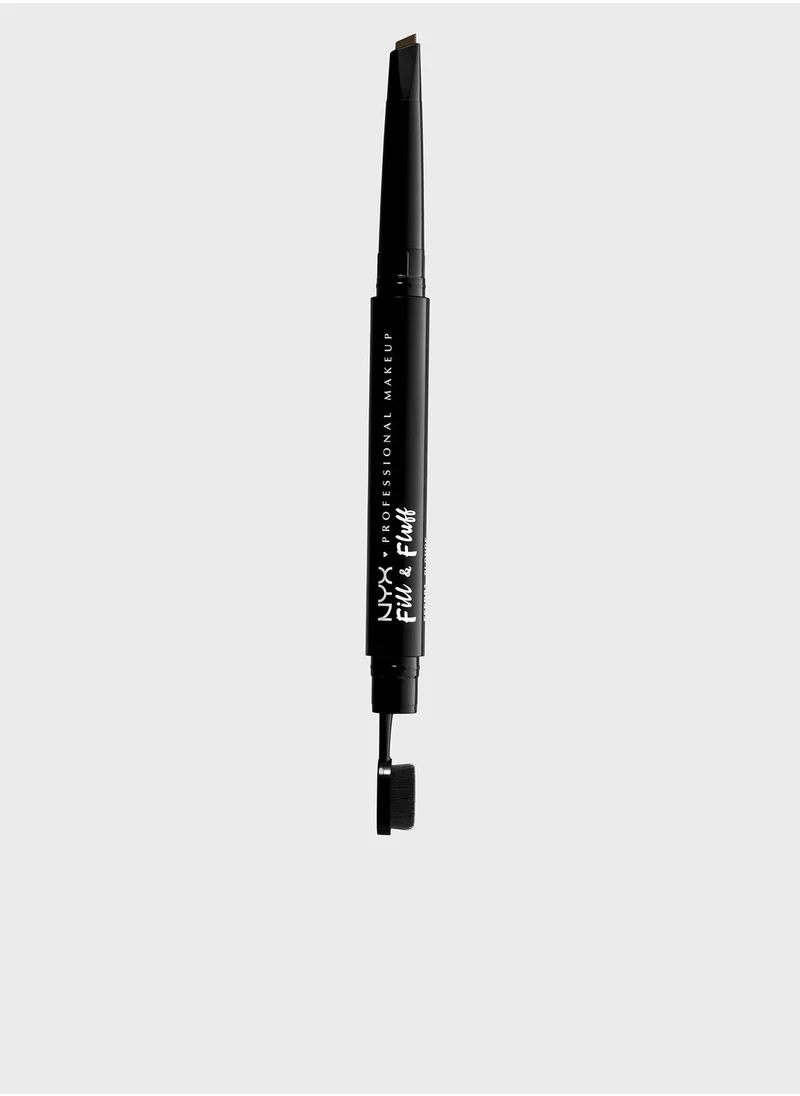 NYX PROFESSIONAL MAKEUP Fill & Fluff Eyebrow Pomade Pencil-Espresso