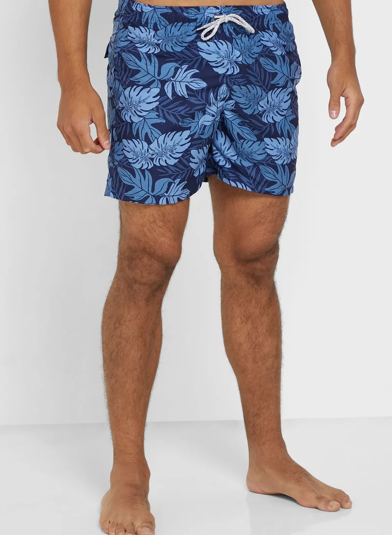 Seventy Five Leaf Swimshorts