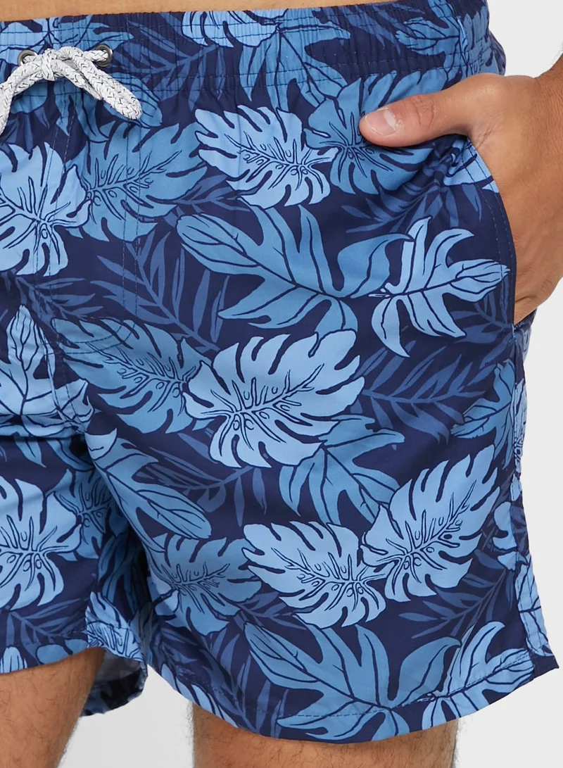 Seventy Five Leaf Swimshorts