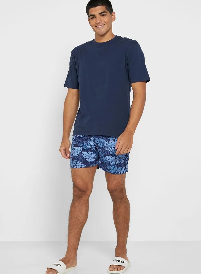Seventy Five Leaf Swimshorts