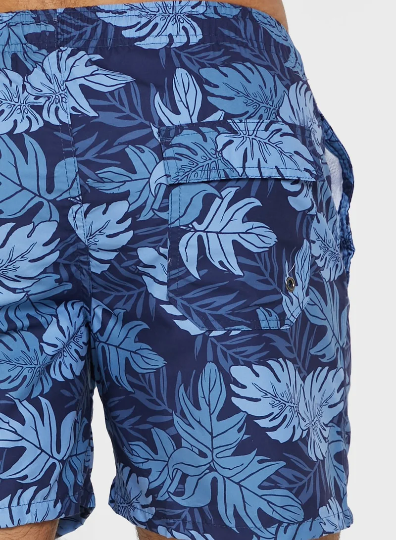 Seventy Five Leaf Swimshorts