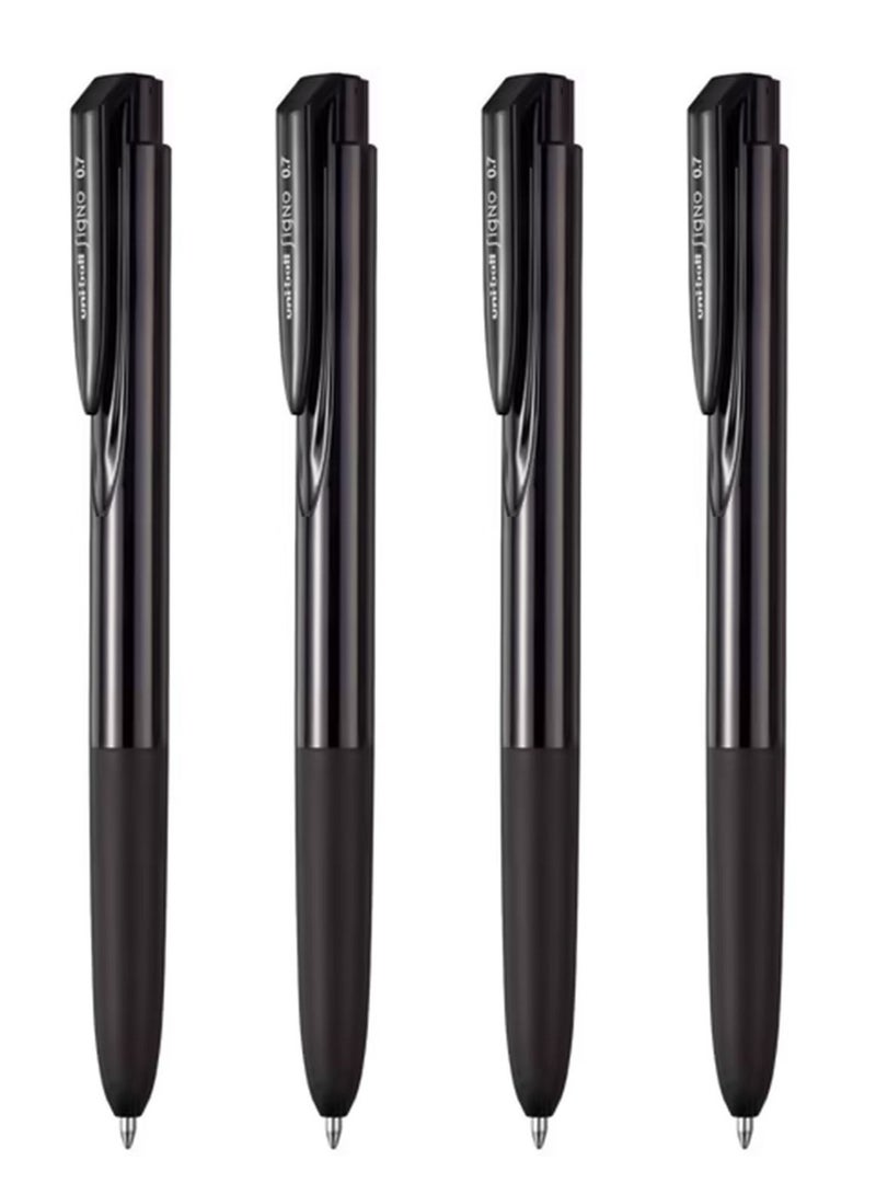 Uniball 4-Piece Signo Gel Ink Retractable Rollerball Pen Black Ink - Image 1