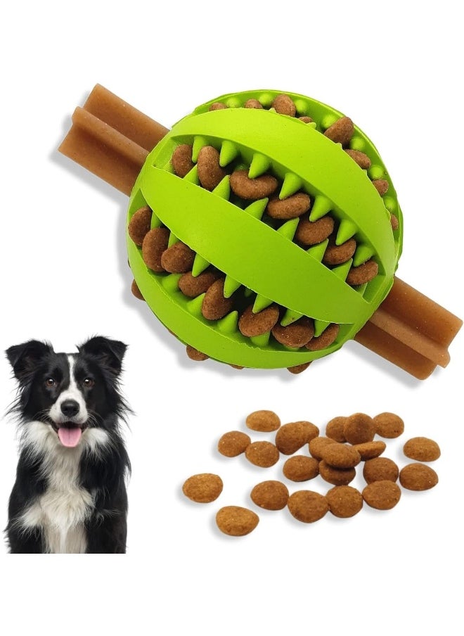 SKY-TOUCH Dog Toy Ball 7cm, Dog Tooth Cleaning Toy, Puppy Teething Chew Toy Balls, Ball Toys for Pet Tooth Cleaning Chewing Fetching Exercise Game IQ Training (Pack of 1) Assorted Colour  - Image 2