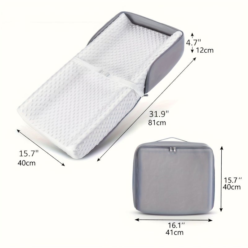Grey Portable Folding Changing Table For Babies Ideal For Outdoor Travel Easy Storage And Carry - Image 3